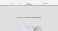 Desktop Screenshot of osteriaquarantaquattro.com